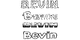 Coloriage Bevin