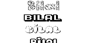 Coloriage Bilal