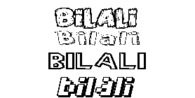 Coloriage Bilali