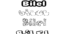 Coloriage Bilel