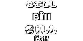 Coloriage Bill