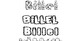 Coloriage Billel