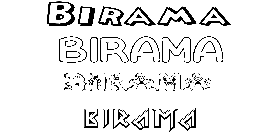 Coloriage Birama