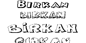 Coloriage Birkan