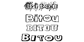 Coloriage Bitou