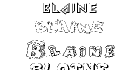 Coloriage Blaine