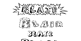 Coloriage Blair