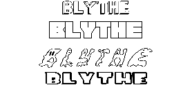 Coloriage Blythe