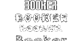 Coloriage Booker