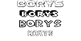 Coloriage Borys