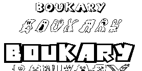 Coloriage Boukary