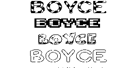 Coloriage Boyce