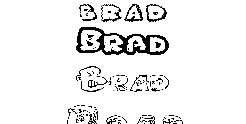 Coloriage Brad