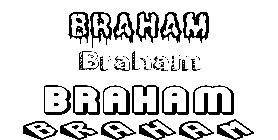 Coloriage Braham