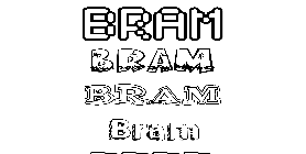 Coloriage Bram