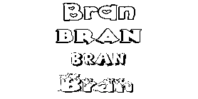 Coloriage Bran