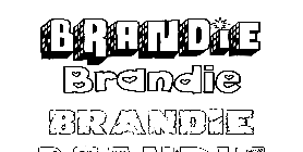 Coloriage Brandie
