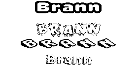 Coloriage Brann