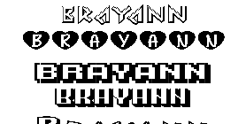 Coloriage Brayann