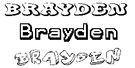 Coloriage Brayden