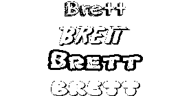 Coloriage Brett