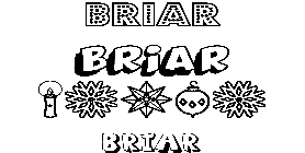 Coloriage Briar