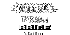 Coloriage Brice