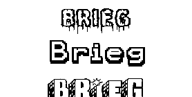 Coloriage Brieg