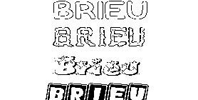 Coloriage Brieu