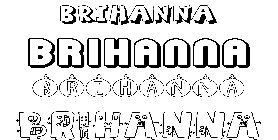 Coloriage Brihanna