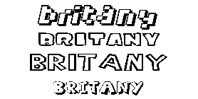 Coloriage Britany