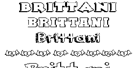 Coloriage Brittani