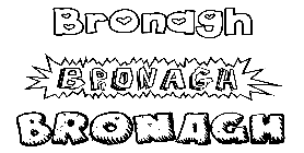 Coloriage Bronagh