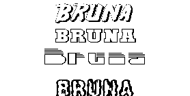 Coloriage Bruna