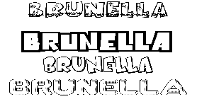 Coloriage Brunella