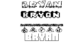 Coloriage Bryan