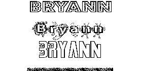 Coloriage Bryann