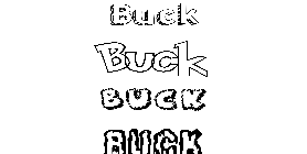 Coloriage Buck
