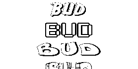 Coloriage Bud