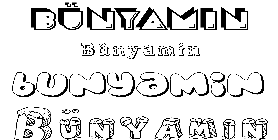 Coloriage Bünyamin