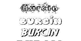 Coloriage Burcin
