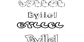 Coloriage Byllel