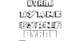 Coloriage Byrne