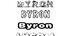 Coloriage Byron