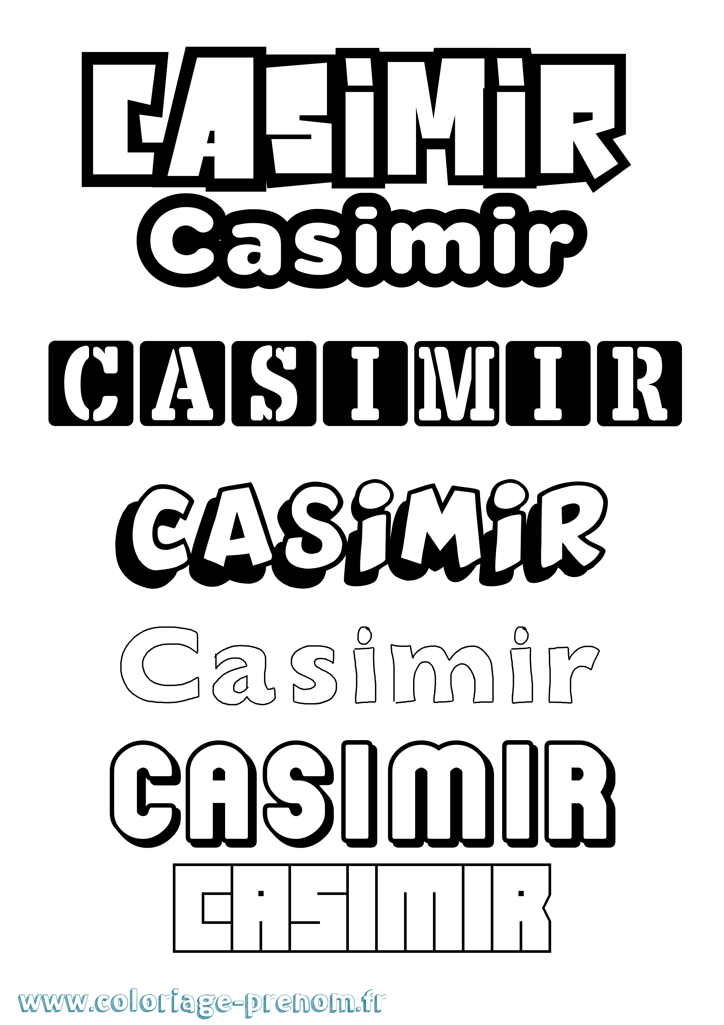 Coloriage Casimir A Imprimer