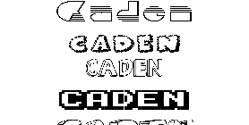 Coloriage Caden