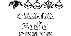 Coloriage Cadia