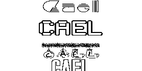 Coloriage Cael