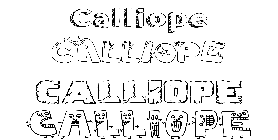 Coloriage Calliope