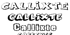 Coloriage Callixte